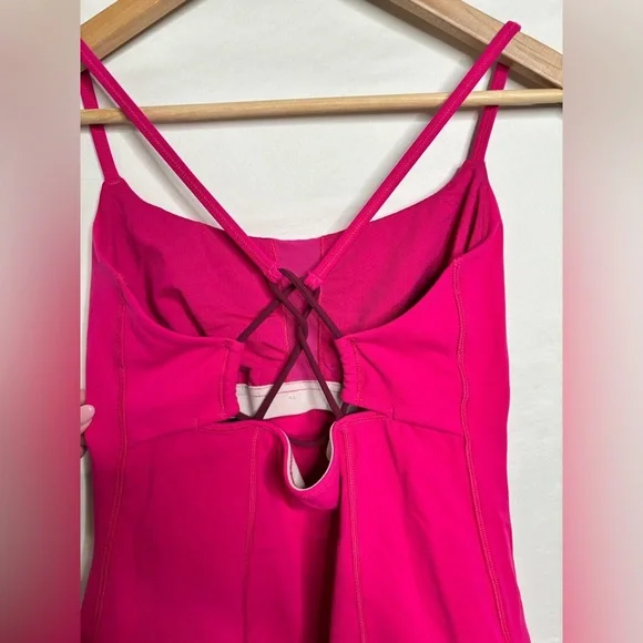 Lululemon Dancing Warrior Tank Jewelled Magenta size 8 - Picture 6 of 8